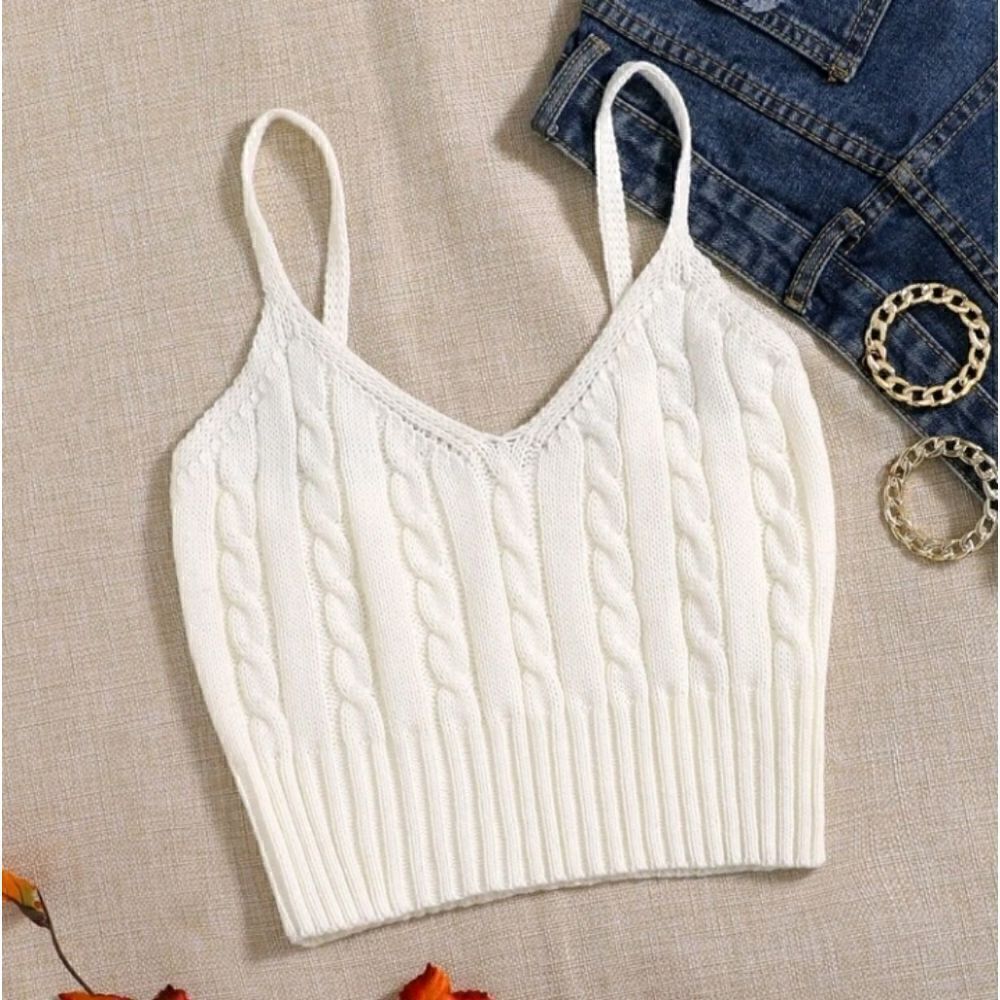 3 for 26 - Cable Knit Cami Top